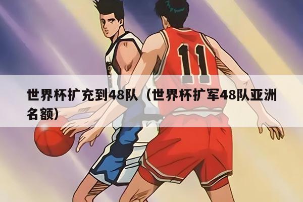 世界杯扩充到48队（世界杯扩军48队亚洲名额）