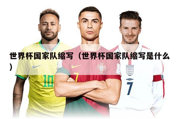 世界杯国家队缩写（世界杯国家队缩写是什么）