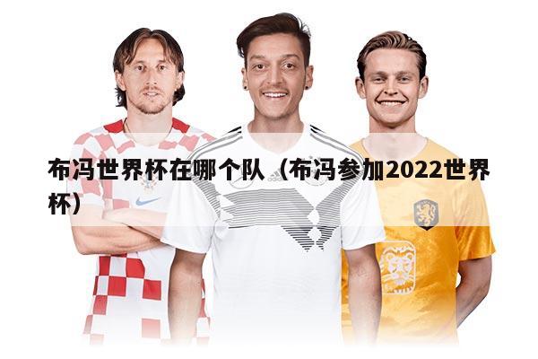 布冯世界杯在哪个队（布冯参加2022世界杯）