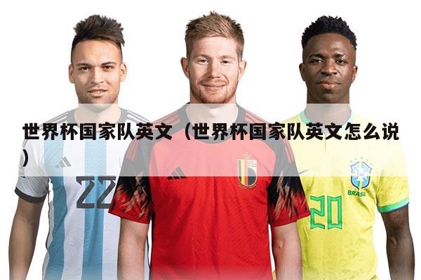 世界杯国家队英文(世界杯国家队英文怎么说)