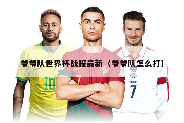 爷爷队世界杯战报最新（爷爷队怎么打）